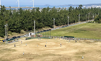 グラウンド貸出による地域貢献