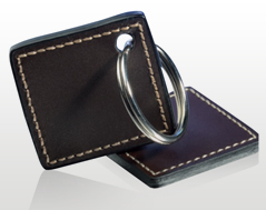 Luxury leather key-fob