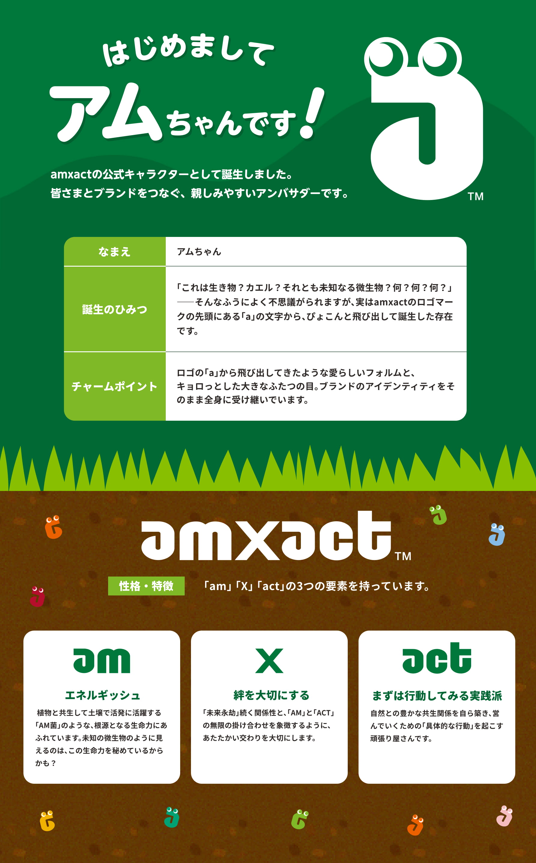はじめまして、アムちゃんです！