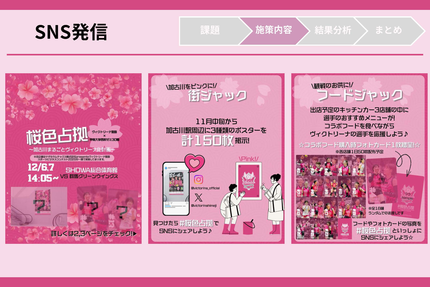 SNSでの発信事例