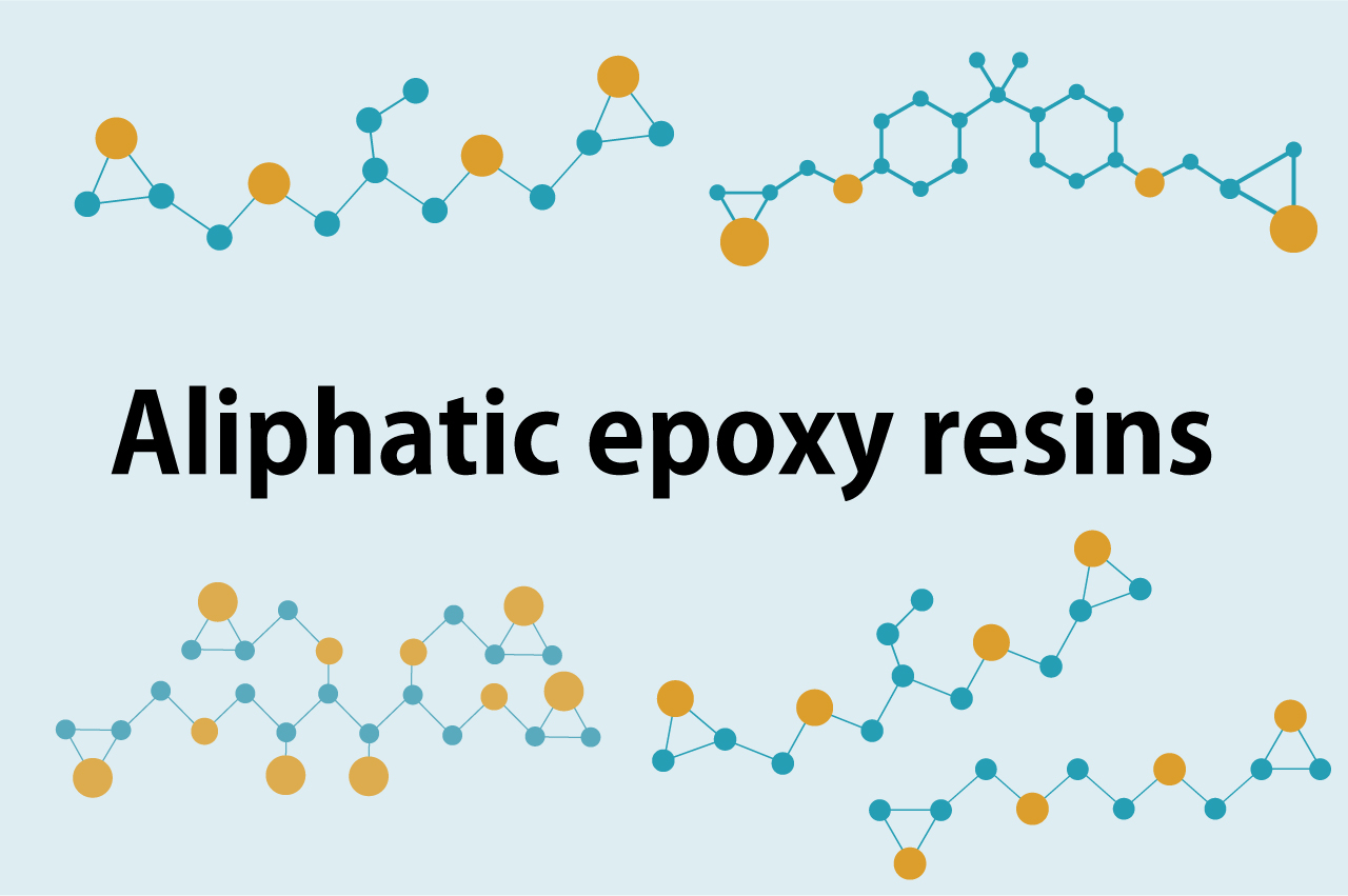 What are aliphatic epoxy resins?