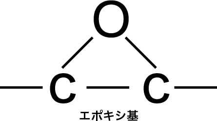 エポキシ樹脂の構造図