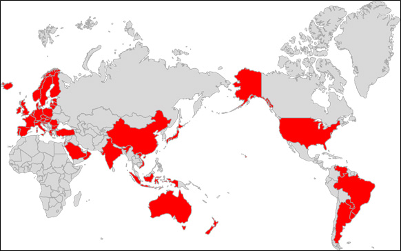 ポジティブリスト制度を導入 している国・地域