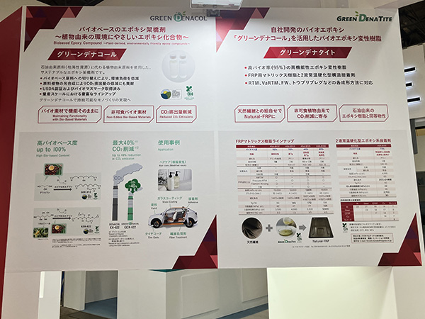 第5回サステナブルマテリアル展に出展時の様子