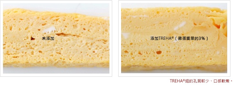 玉子燒的橫切面