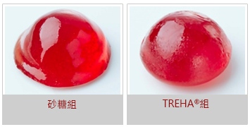 比較糖果表面反潮發黏程度