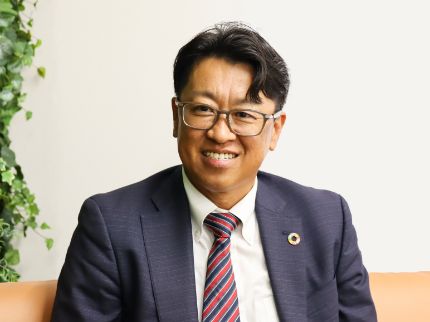 Mr. Katsunori Ishikawa, President of Towa Tsusho Co., Ltd. & Executive Director of Minato Distribution Service Co., Ltd.